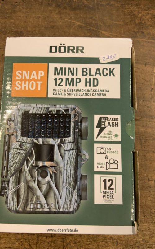 Caméra Dörr mini black 12MP HD (observation et surveillance du gibier)