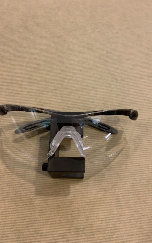 Lunettes blanches de ball trap  Browning
