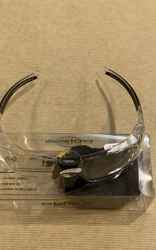 Lunettes blanches de protection Proteus