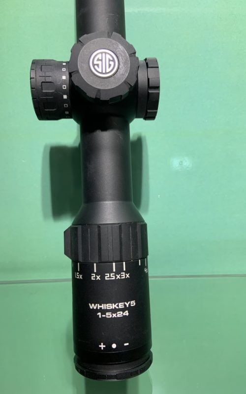 Lunette Sig Sauer Whiskeys 1-5x24