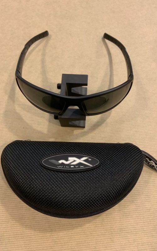Lunettes  de protection noires Wileys Black Ops