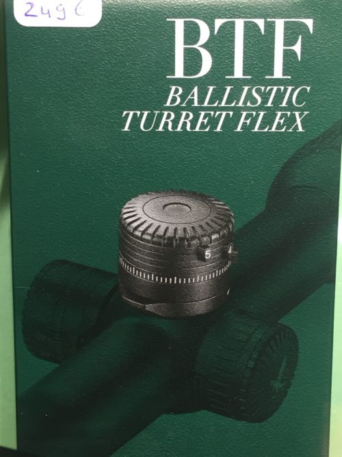 Tourelle Balistique Swarovski pour lunettes Z8 , BTF , Ballistik Turret Flex