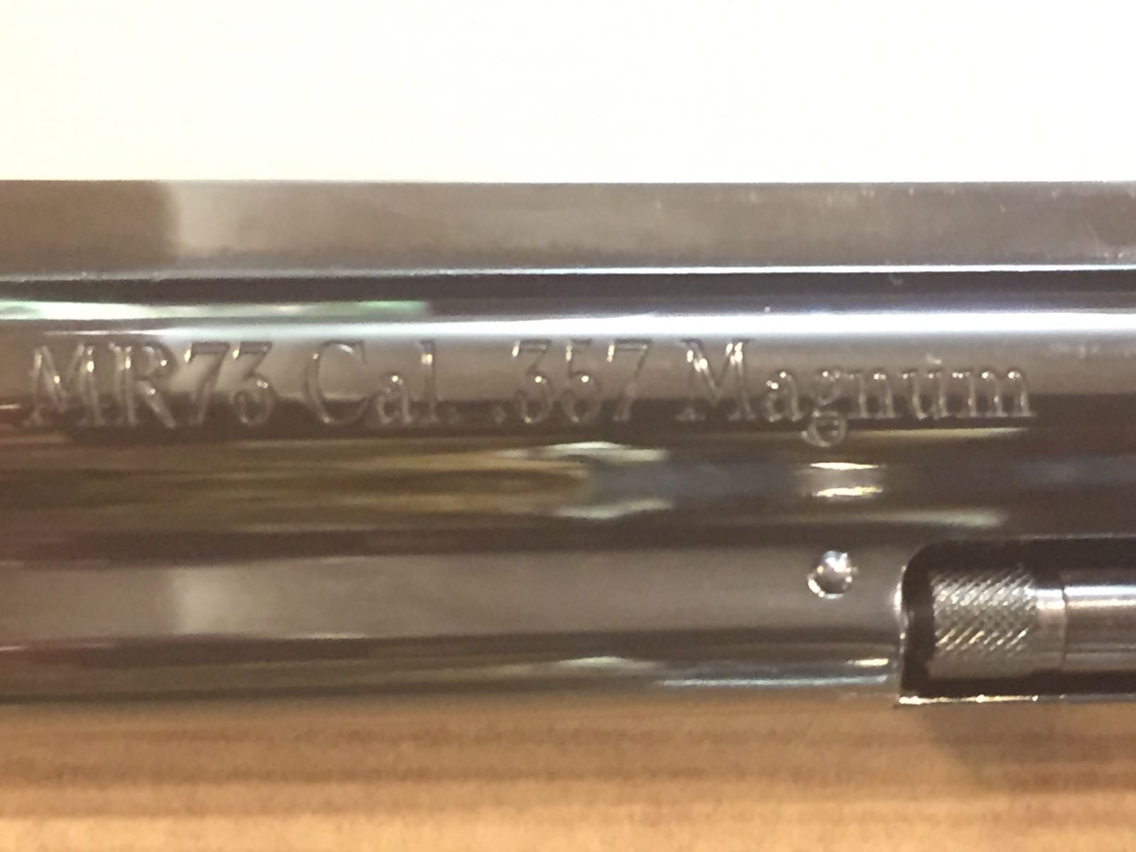revolver MANURHIN MR 73 Sport cal. 357 mag. 5 " 1/4 de cat. B1 revolver MANURHIN MR 73 Sport cal. 357 mag. 5 " 1/4 de cat. B1 – Image 2