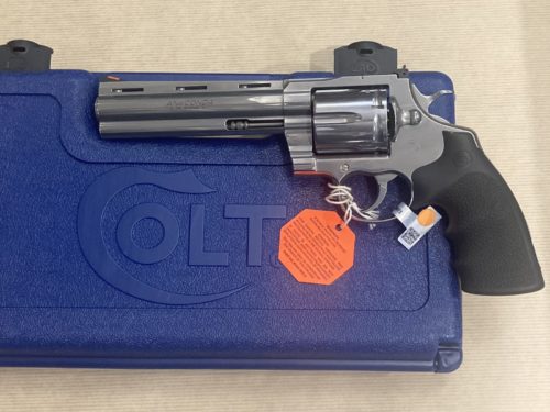 revolver COLT Anaconda calibre 44 mag. canon de 6" inox