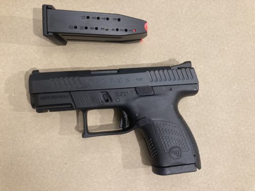 pistolet CZ mod. P10 S calibre 9 para. sub compact