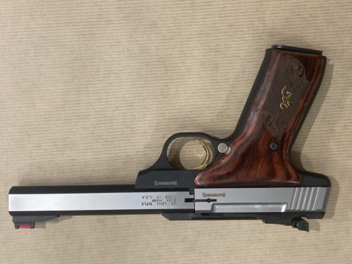 Browning Buckmark Inox Medaillon calibre 22 lr.