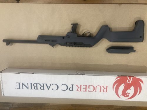 carabine RUGER PC Carbine Take down crosse Magpul canon 16" fluté et fileté cal. 9 para.