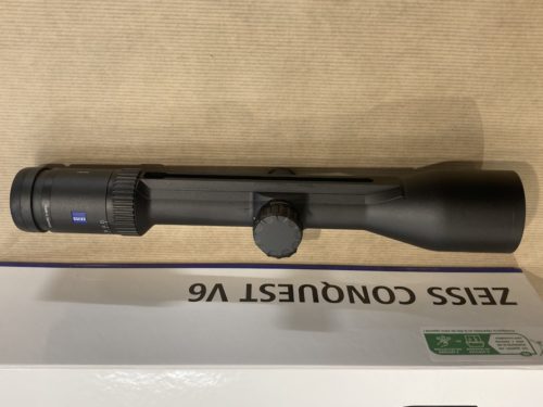 lunette ZEISS Conquest V6 2-12x50 rail ZM réticule 60 illuminé