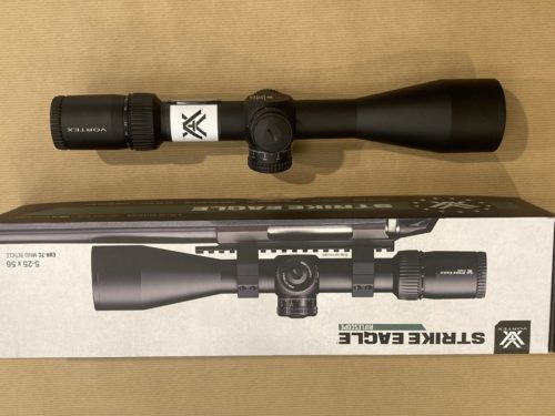 lunette de tir VORTEX STRIKE EAGLE 5-25x56 ret. EBR-7C MRad illuminé