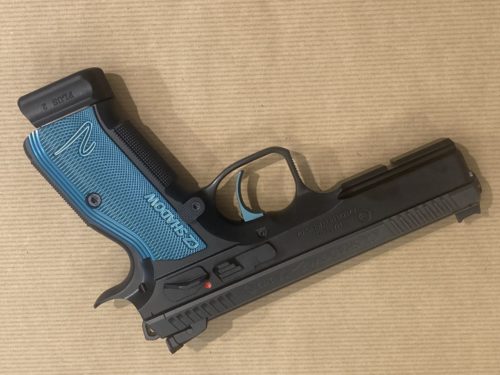 pistolet CZ SHADOW 2 SA calibre 9 para version Simple action
