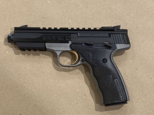 pistolet Browning Buckmark Micro Contour Black Label fileté calibre 22 lr.