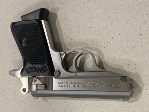 pistolet WALTHER mod. PPk calibre 380 Auto version INOX