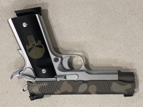 pistolet LEGACY Armament KING II Sport Match Custom Punisher commander calibre 9 para.