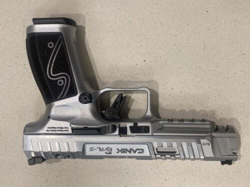 pistolet CANIK mod. RIVAL-S SFX CHROME calibre 9 para