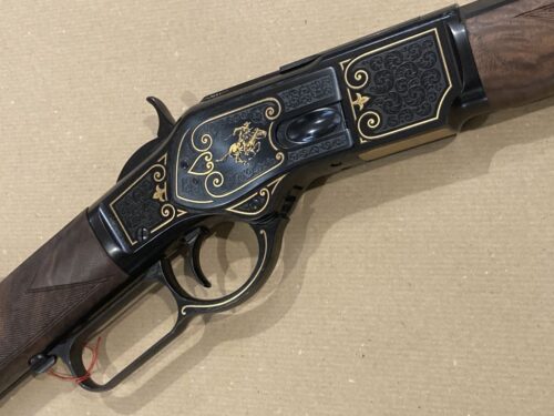 carabine Winchester M73 commémorative 150 th. anniversaire canon octo 24" calibre 44/40