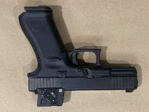 pistolet GLOCK mod. 45 FS  A-Cut & Aimpoint COA calibre 9 para.