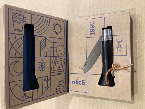 Couteau OPINEL NEO6 Ebène système Optiflex