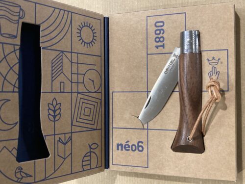 Couteau OPINEL NEO6 Noyer noir système Optiflex