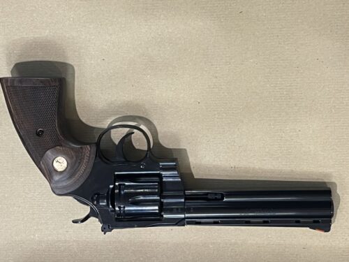 revolver COLT PYTHON Blued canon de 6" bronzé brillant calibre 357 mag