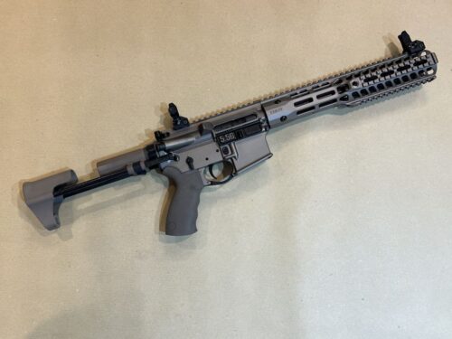 carabine TROY PDW FDE canon de 10.5" calibre 223